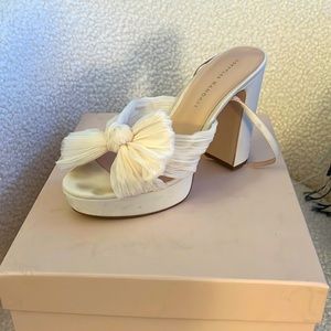 Wedding shoes or summer heels